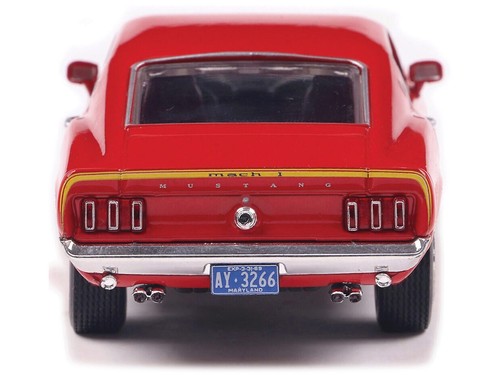 1969 Ford Mustang Mach 1 Calypso korallenrot 1/43 Diecast Modellauto von IXO IA43003 - Bild 7 von 8