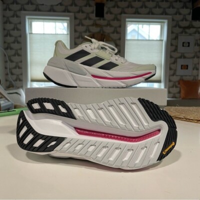 Adidas Men's Adistar CS White Team Real Magenta *NIB* NEW IN BOX