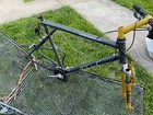 GT AGGRESSOR MOUNTAIN BIKE FRAME RTS FORK MANY GOOD PARTS PROJECT AS IS 