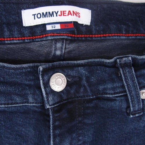 Mens Tommy Hilfiger DAD JEAN Stretch Tapered Blue Jeans W32 L26 - Picture 6 of 7