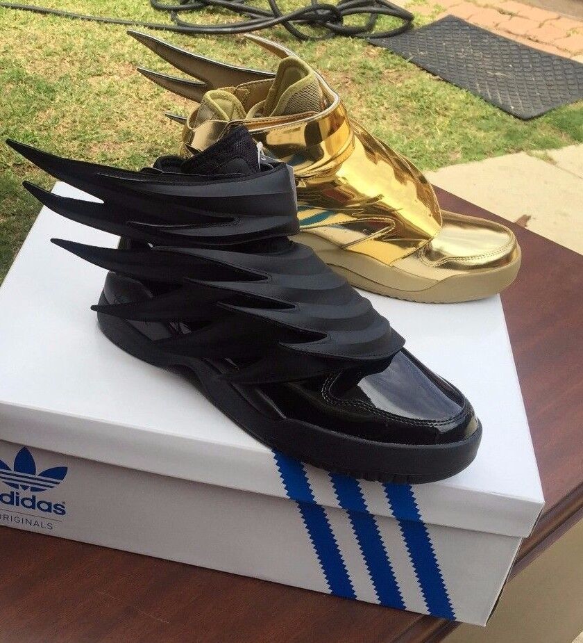 HOT BUNDLE Adidas Jeremy Scott WINGS 3.0 JS Gold&Black HOT BUNDLE Adidas Jeremy Scott WINGS 3.0 JS Gold&Black
