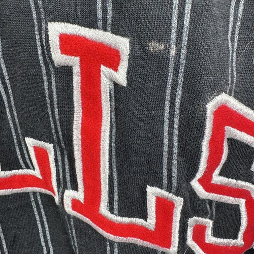 Vintage 90s NBA Chicago Bulls Starter Baseball Pinstripe Jersey Men's Large - Bild 8 von 15