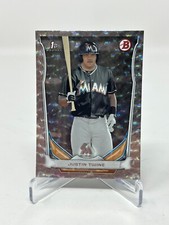 2023 1st Bowman Baseball Justin Twine Silver Ice Card #DP41