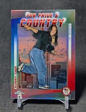 Sunny Choi For Pride & Country 2024 Topps Chrome Olympics #PC-9 Break Dancing