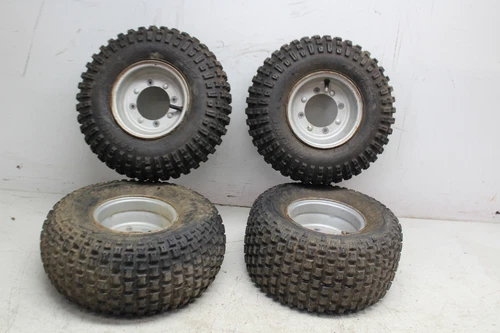 1986 HONDA FOURTRAX 70 TRX70 2X4 FRONT REAR WHEELS RIMS 