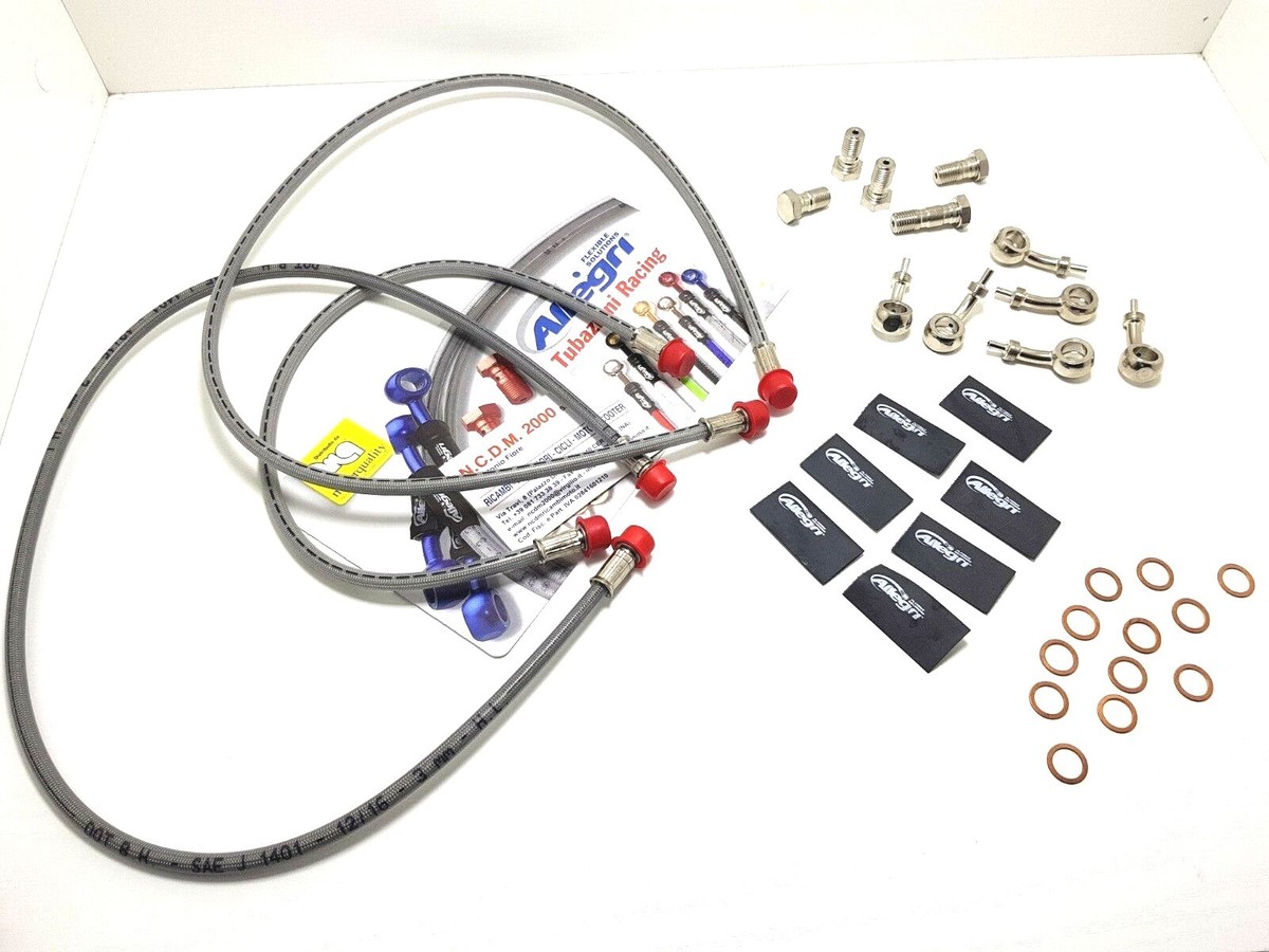その他 Item Kit Direct Brake Hoses Front/Rear Gray Attachments Gray Kawasaki