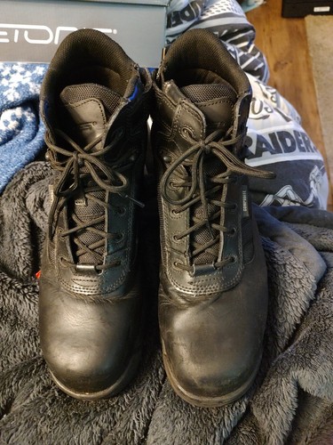 MENS BATES Tactical Steel Toe Boots E02264 Black Size 10 - 第 1/6 張圖片