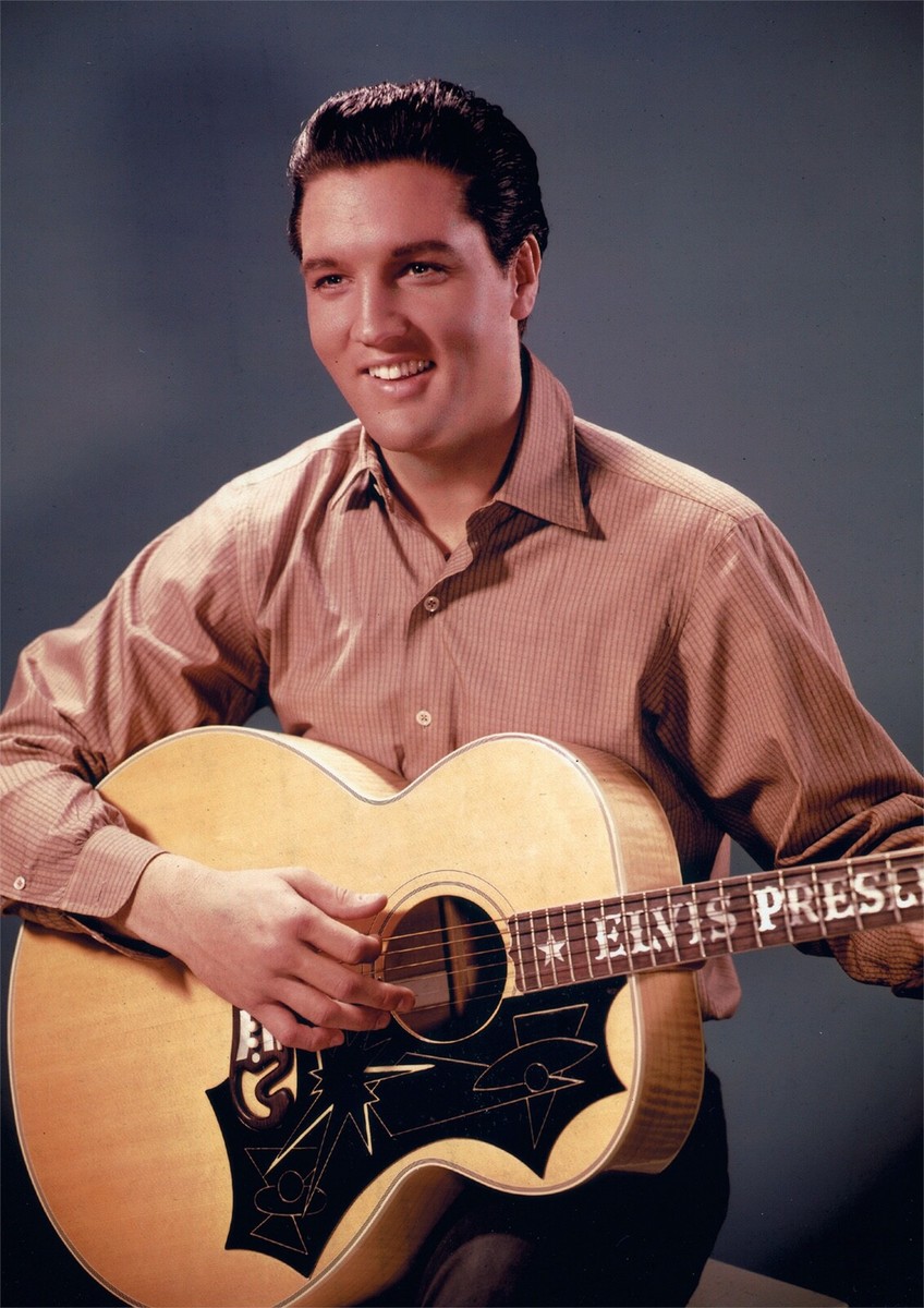 Elvis-Presley-Large-Door-Poster-Colour-#3-guitar | eBay UK