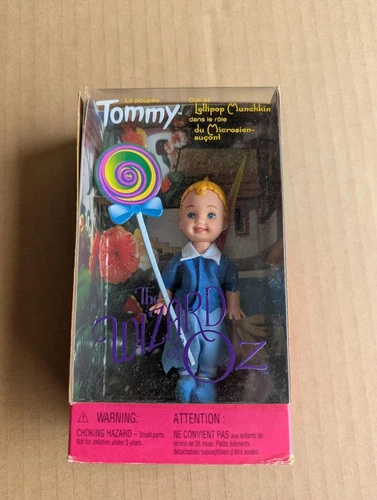 Tommy as Lollipop Munckin - Barbie Wizard of Oz 1999 - NRFB - Minor Box Damage