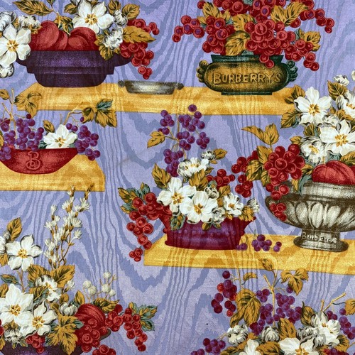 Vintage Burberry Handkerchief Neckerchief Bandana Pocket Square - Picture 4 of 5