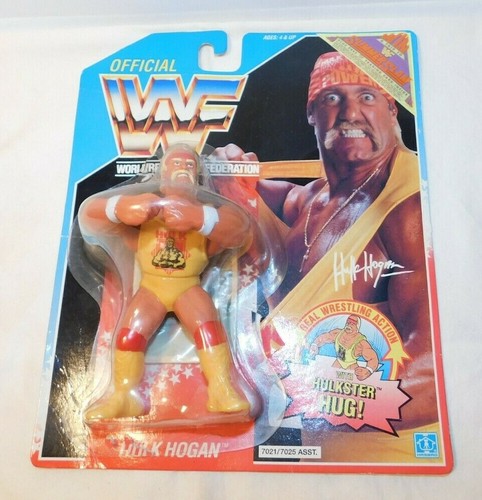 RARE old Hasbro Hulk Hogan WWF Wrestler Wrestling ...