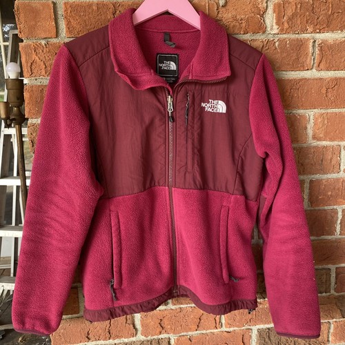 North Face Maroon Burgundy Denali 