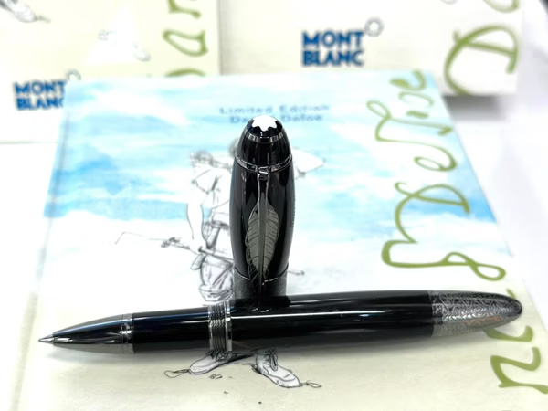 Montblanc Writers Edition Daniel Defoe Rollerball Pen 110506 | eBay
