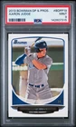 2013 Bowman Draft Picks & Prospects Aaron Judge #BDPP19 Rookie Card PSA 9 MINT
