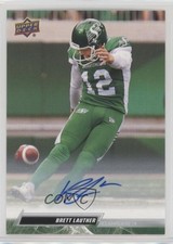 2023 Upper Deck CFL Auto Brett Lauther #3 Auto lt5
