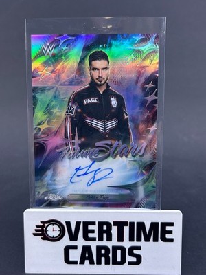 2026 Topps Chrome WWE Ethan Page Future Stars Autograph #FSA-ETH