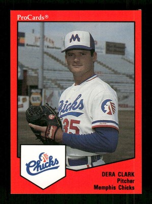 1989 Procards Memphis Chicks 1199 Dera Clark BXCP28