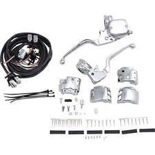Drag Specialties 0610-0528 Handlebar Control Kit Single Disc / Mechanical Clutch