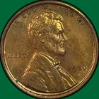 1920 Lincoln Wheat Cent Uncirculated UNC Coin, Tiny Spots #40064