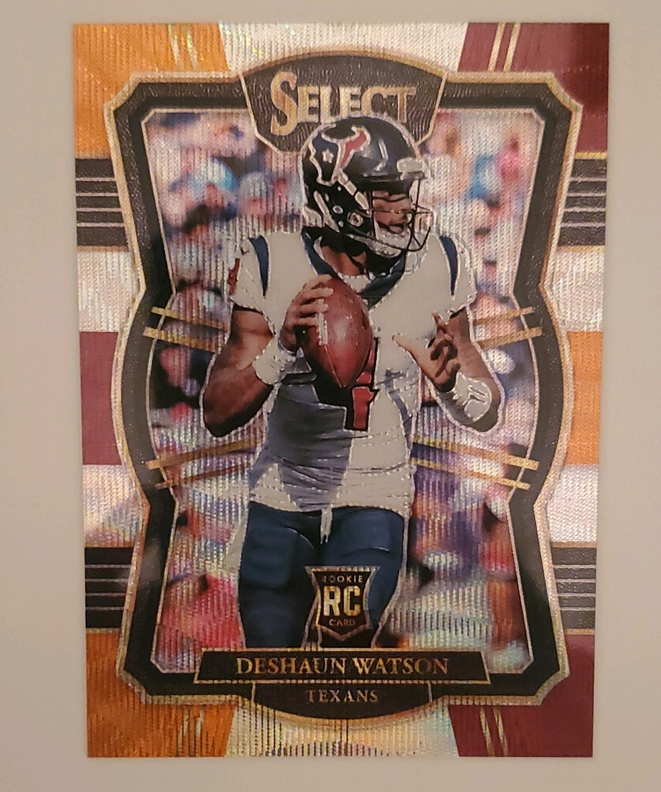 2017 Panini Select Deshaun Watson #164 Tri-Color Prizm /149 Rookie Texans