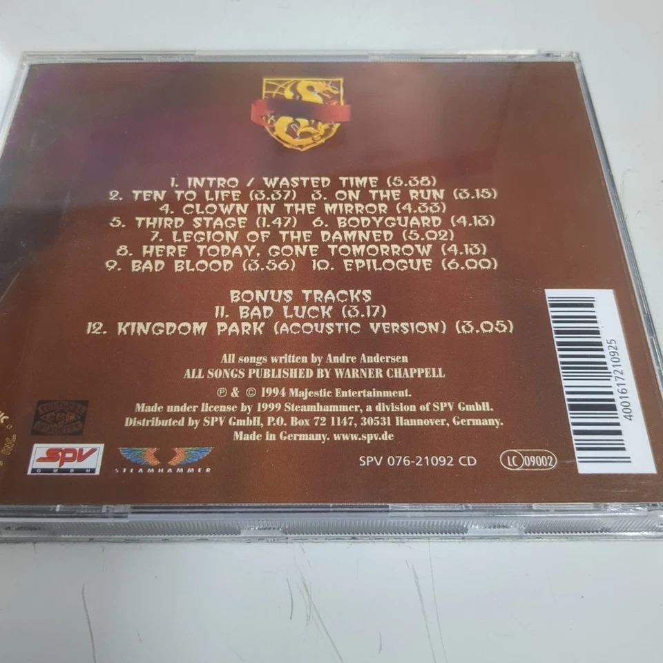 Royal Hunt Clown in the Mirror RARE/OOP CD 1994 Majestic SPC Steamhammer Foto 4 de 4