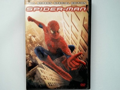 SPIDER-MAN DVD 2002 FULL SCREEN SPECIAL EDITION Tobey Maguire Sam Raimi 2-Disc