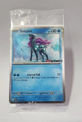 スイクン 英語版 EB GAMES プロモ 未開封 EB Games Suicune 026/094 Phantasmal Flames Stamped Promo SEALED | eBay