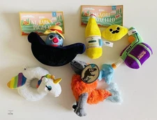 Bark Box Dog Toy Assortment Lot Of 5 XS - S Size New And Unused For Little Dogs