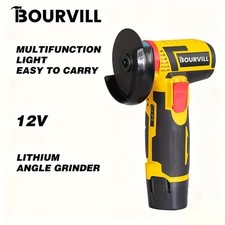 12V cordless mini angle grinder, without batt...
