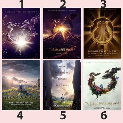 The Hunger Games New Movie 2026 Sunrise On The Reaping Poster 