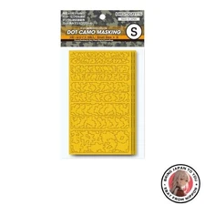 New HiQ Parts Dot Camouflage Masking Stickers S (3 Sheets) for Plastic Models