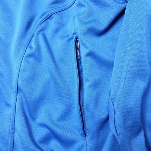 Vintage Adidas Track Jacket Mens XL Blue Y2K ClimaCool Full Zip Zipped Pockets by Adidas, Size XL, $34.99 - Photo 4