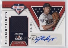 2019 Panini USA Baseball Stars & Stripes Signatures 130/299 Jake Agnos Auto 4z8
