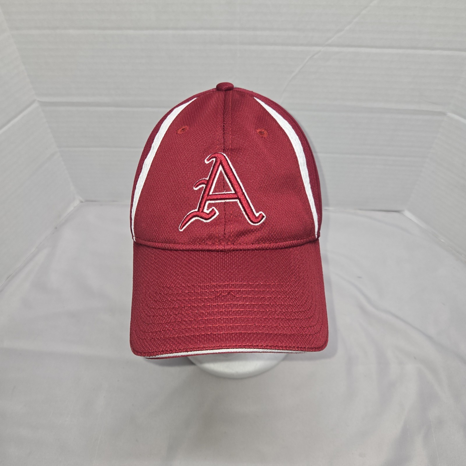 Arkansas Razorbacks Hat Adjustable Strapback Red … - image 1