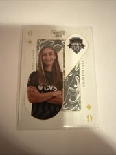 2025 Beachwood Brand NWSL Playing Card Insert- 6 of Diamonds Tara McKeown