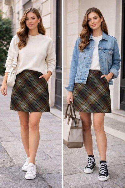Women Gerry Weber Skirt Brown 38 / M / 46 #85B1