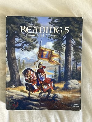 BJU Press Reading 5 Student Textbook Third Edition Trade Paperback Homeschool
