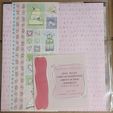 Creative Memories 12" x 12" I Do Wedding Album Kit Scrapbook with Idea Book