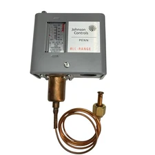 Johnson Controls P70AA-205LC Pressure Control Low 100/400 36" Capillary SPST NIB