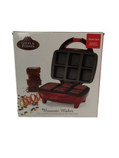 Giles & Posner Brownie Maker Red 700W New   I3   G729