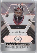 2021 Black Diamond Relic Rookie Gems Single 98/99 Filip Gustavsson #BDR-FG lk8