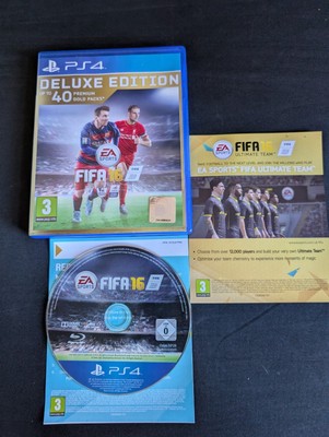 FIFA 16 Deluxe Edition Sony PlayStation 4 PS4 Fußball Football Spiel