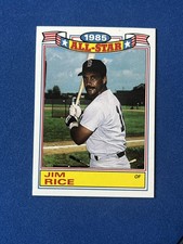 1986 Topps’85 Glossy All-Stars #6 Jim Rice Baseball Card