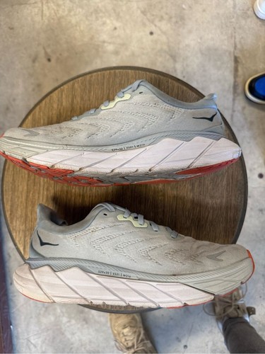 Hoka-one-one Women's Grey and Cream Trainers