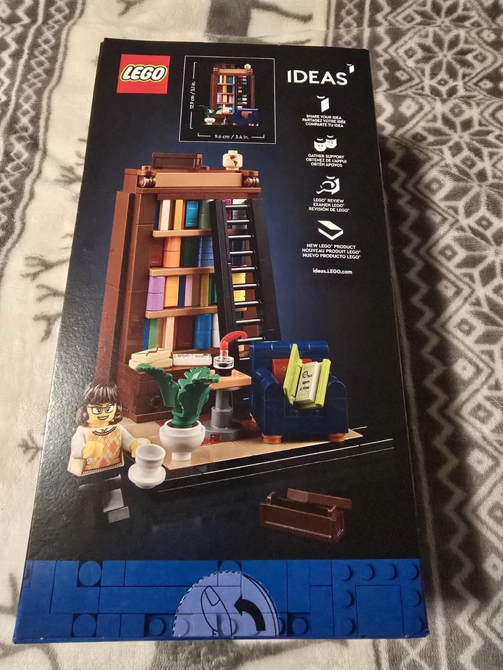 Lego Ideas Books Are My Passion 40698 GWP Set Nuevo Sellado *Caja de Luz Dañada* Foto 2 de 2