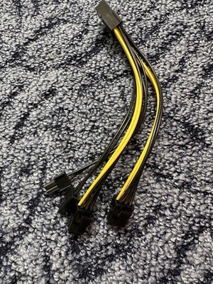 5x PCIe Stromadapter 8-Pin auf 2x 6+2-Pin GPU Splitter Kabel