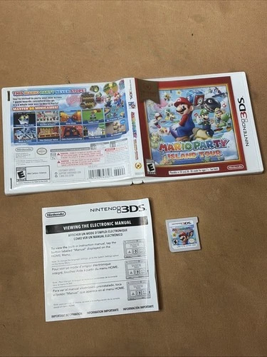 Mario Party: Island Tour (Nintendo 3DS, 2013) CIB Tested