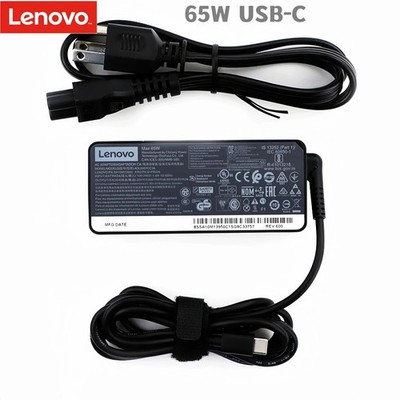 Lot Genuine 65W USB-C Type-C Adapter Charger Lenovo ThinkPad T480 ADLX65YLC3A
