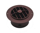 American Motorhome RV Plastic Floor Vent, Brown 013-060