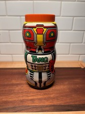 Vintage Tang Orange Powdered Drink Mix Plastic Collectibles Bank Robot